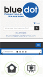 Mobile Screenshot of bluedotpromos.com